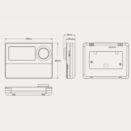 EPH - CP4D OPENTHERM PROGRAMMABLE RF THERMOSTAT - Image 3