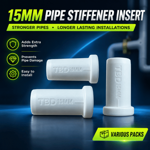 TRADEBOXDIRECT - 15MM PIPE STIFFENER INSERT - VARIOUS PACKS - Image 3