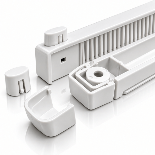5000 AirFlow UPVC Trickle Vent for Windows & Doors | White - Image 4