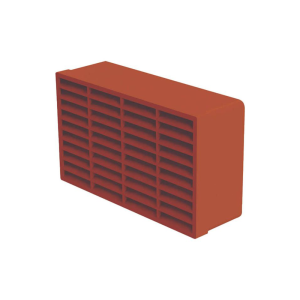 Vent Axia - Double Louvred Airbrick Terracotta - 220x90mm