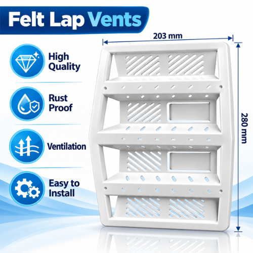 Felt Lap Vent Strips for Loft Roof - Image 3